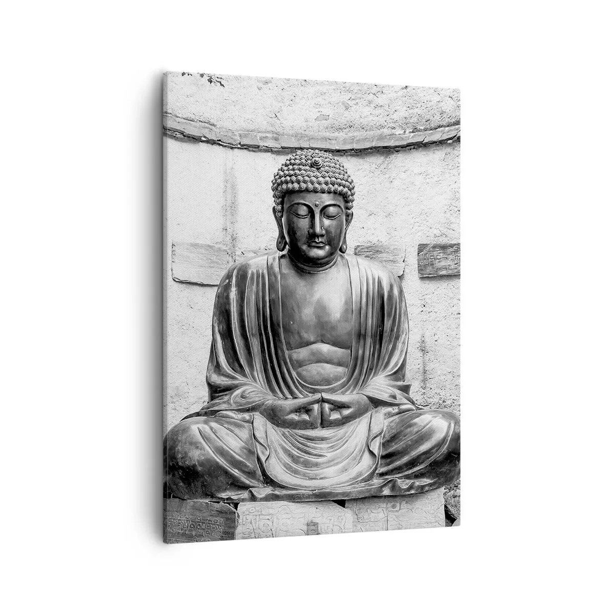 Quadro em tela - Na fonte da paz - 50x70 cm