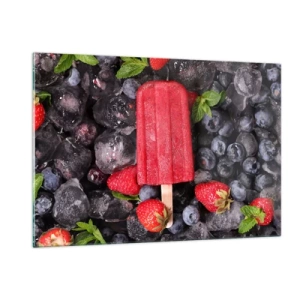 Quadro em vidro - O sabor de um verão quente - 120x80 cm