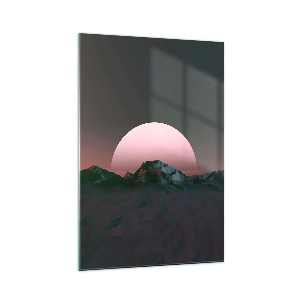 Quadro em vidro - Numa galáxia vizinha - 70x100 cm