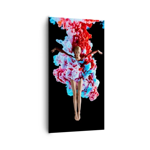 Quadro em tela - Em pleno florescimento - 65x120 cm