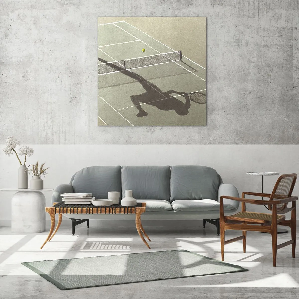 Quadro em vidro - Supera-te - 50x50 cm