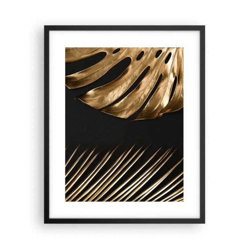 Pôster com moldura preta - Diferentes e igualmente caros - 40x50 cm