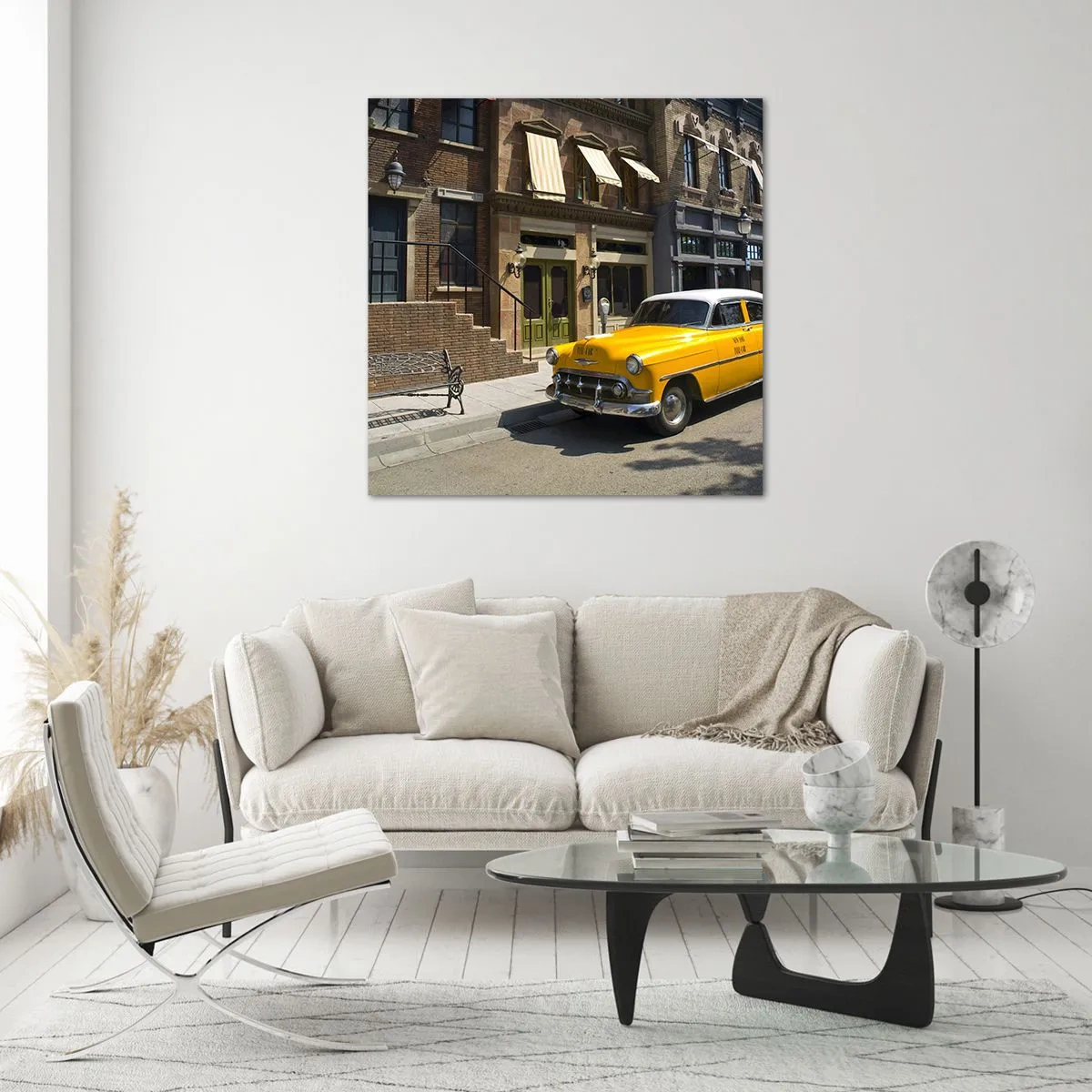 Quadro em vidro - Era uma vez na América - 40x40 cm