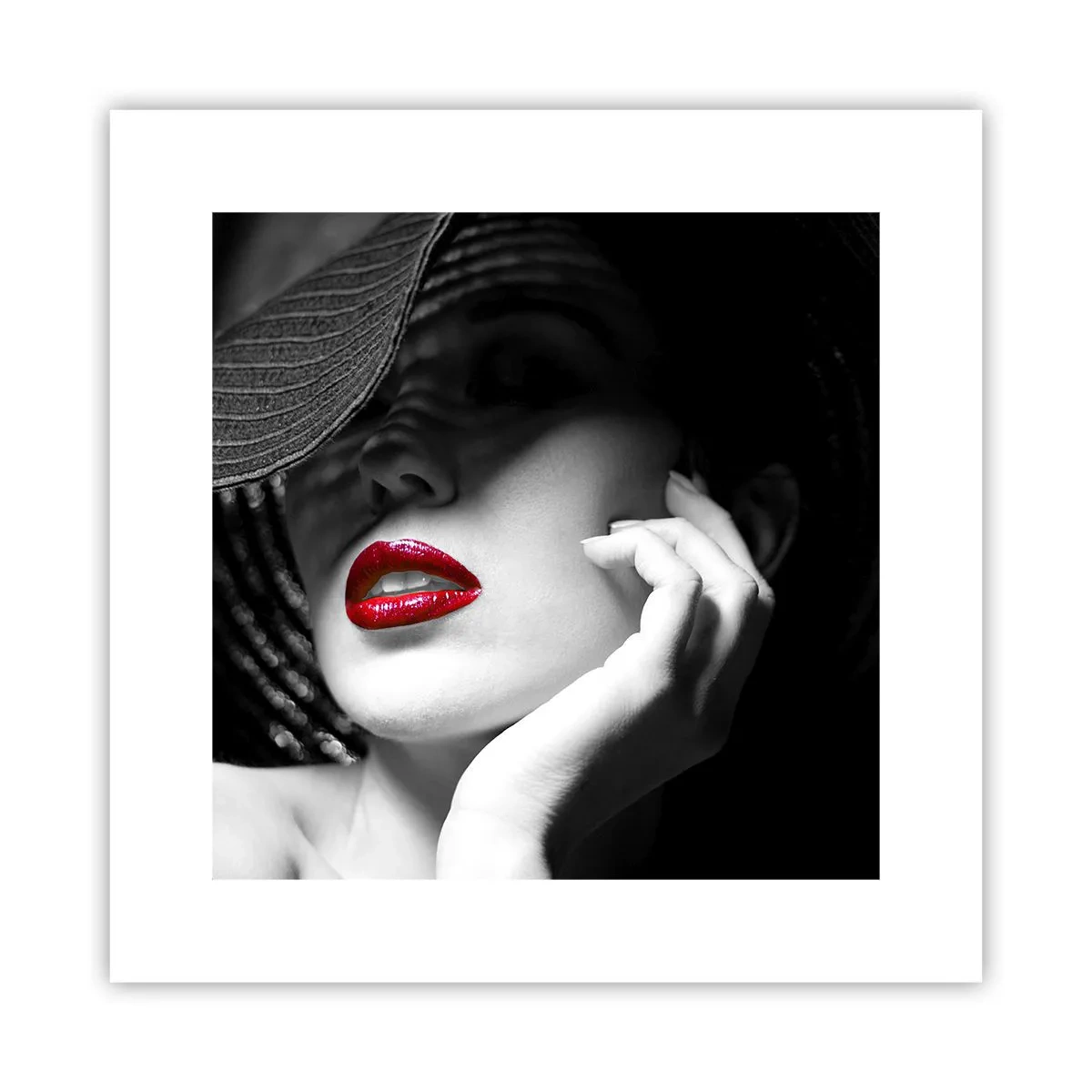 Pôster - Um estudo em vermelho - 30x30 cm