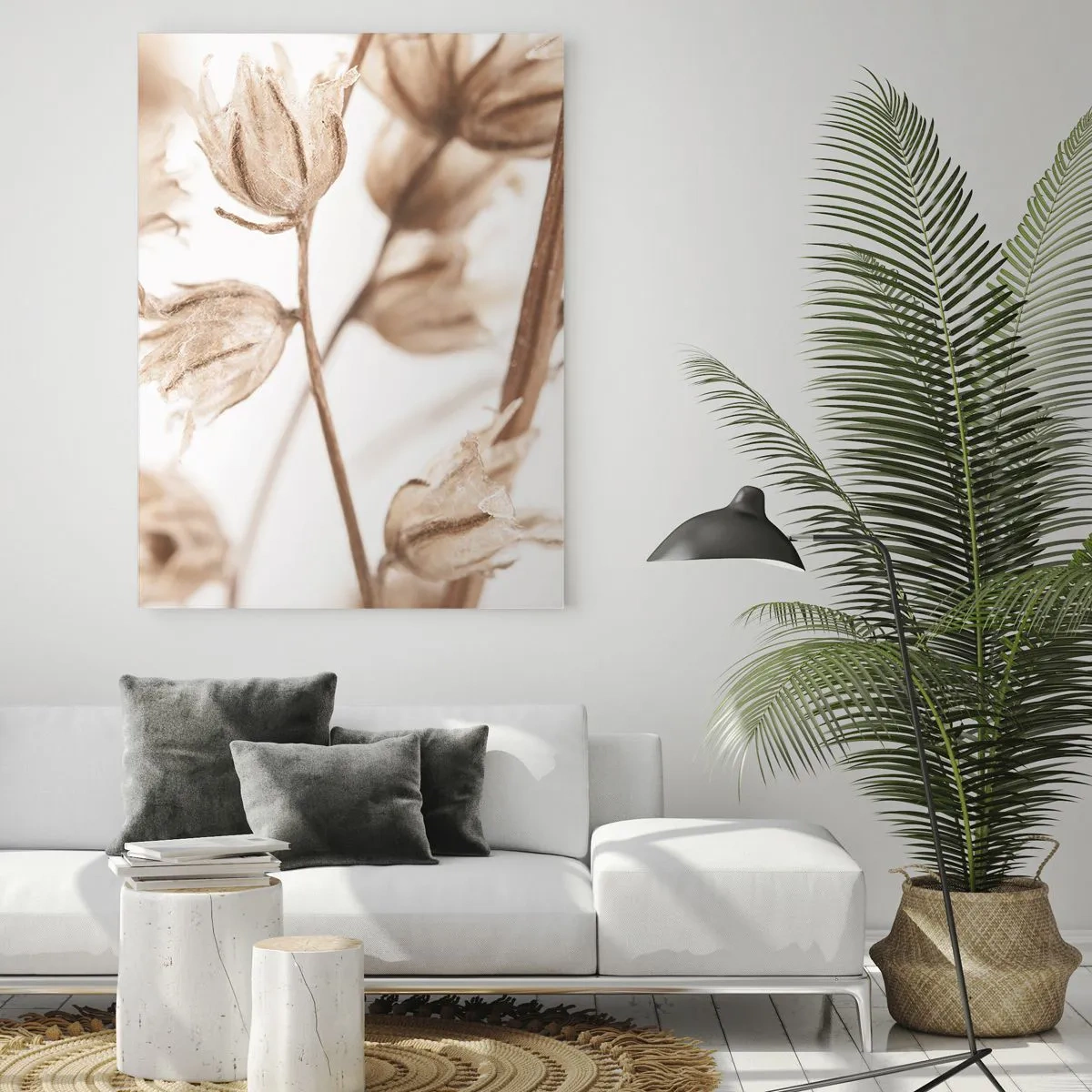 Quadro em vidro - Eles estão ligando no final do verão - 80x120 cm