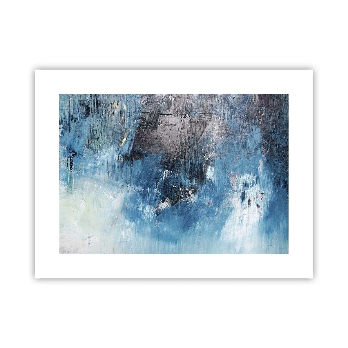Pôster - Rapsódia em azul - 40x30 cm