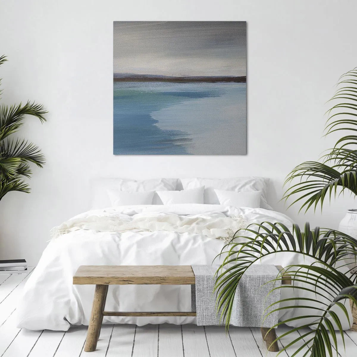 Quadro em tela - Paisagem horizontal - 30x30 cm
