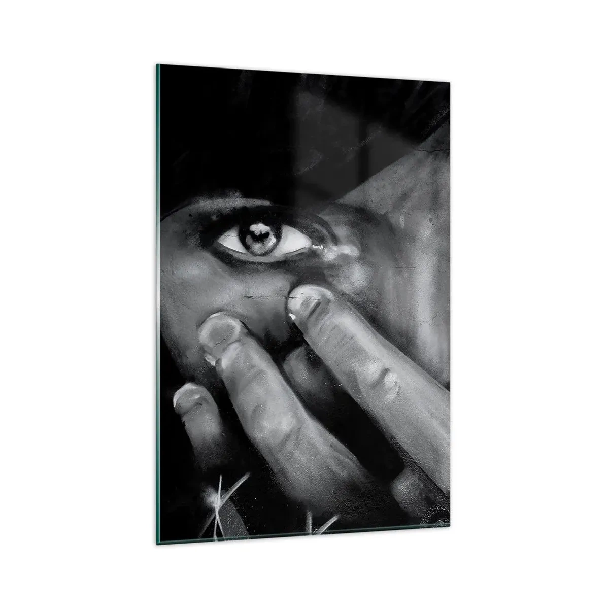 Quadro em vidro - Não vou dizer quem pintou - 80x120 cm