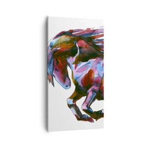 Quadro em tela - Em êxtase - 55x100 cm