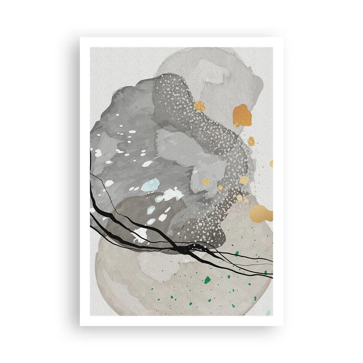 Pôster - Composição orgánica - 70x100 cm