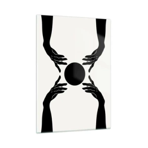 Quadro em vidro - Sinal secreto - 50x70 cm