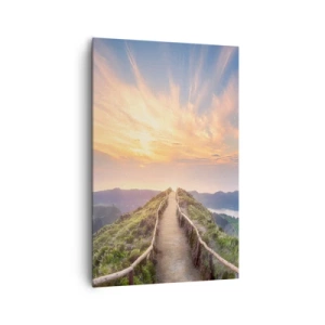 Quadro em tela - Perto do céu - 80x120 cm