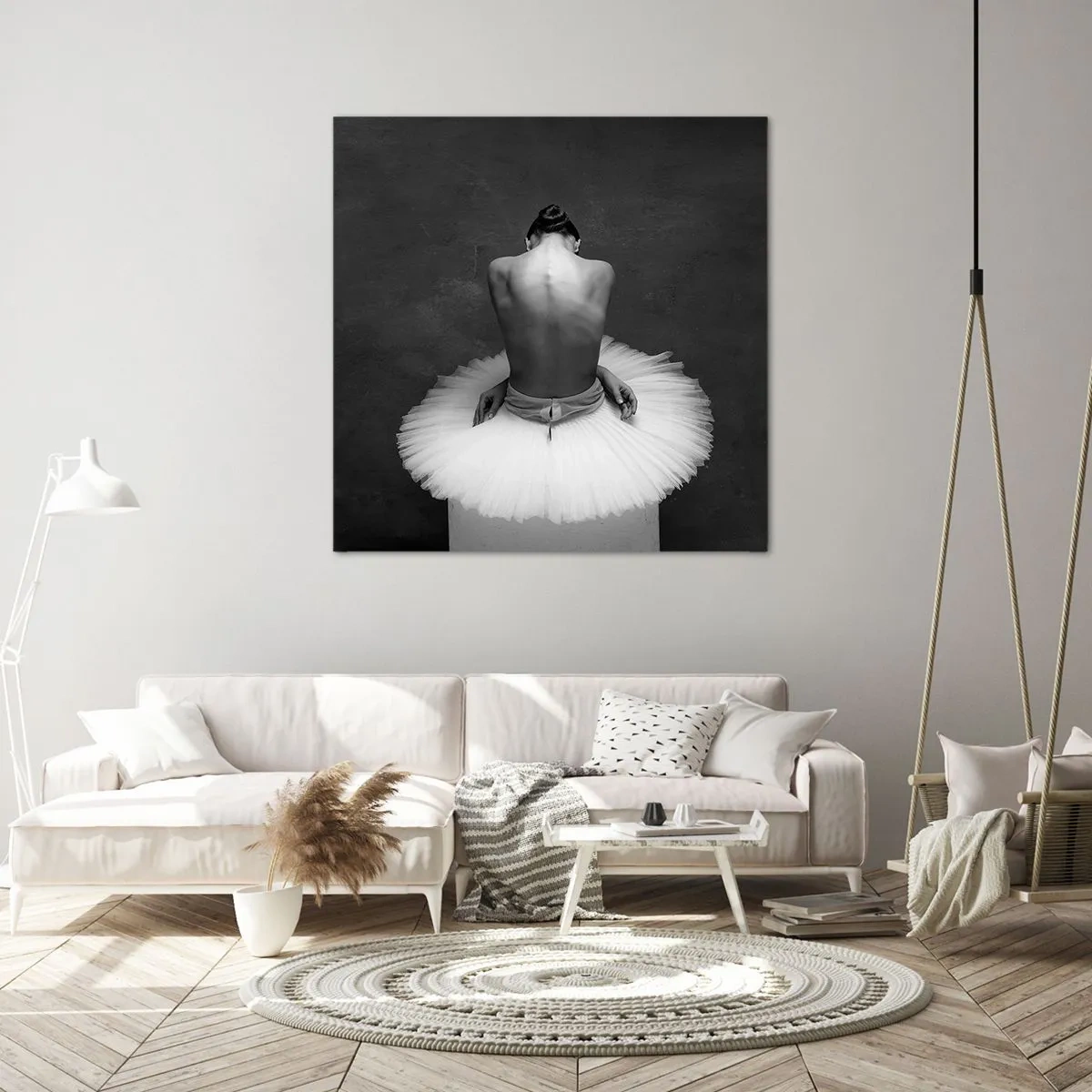 Quadro em tela - Está a florescer - 70x70 cm