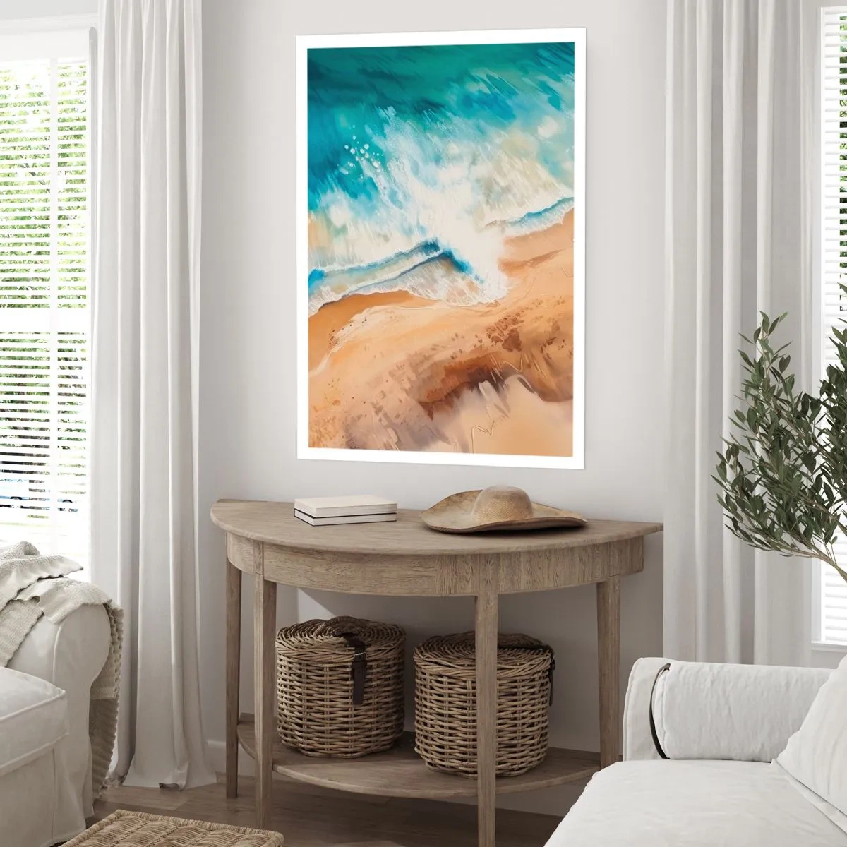 Pôster - A onda que retorna - 70x100 cm