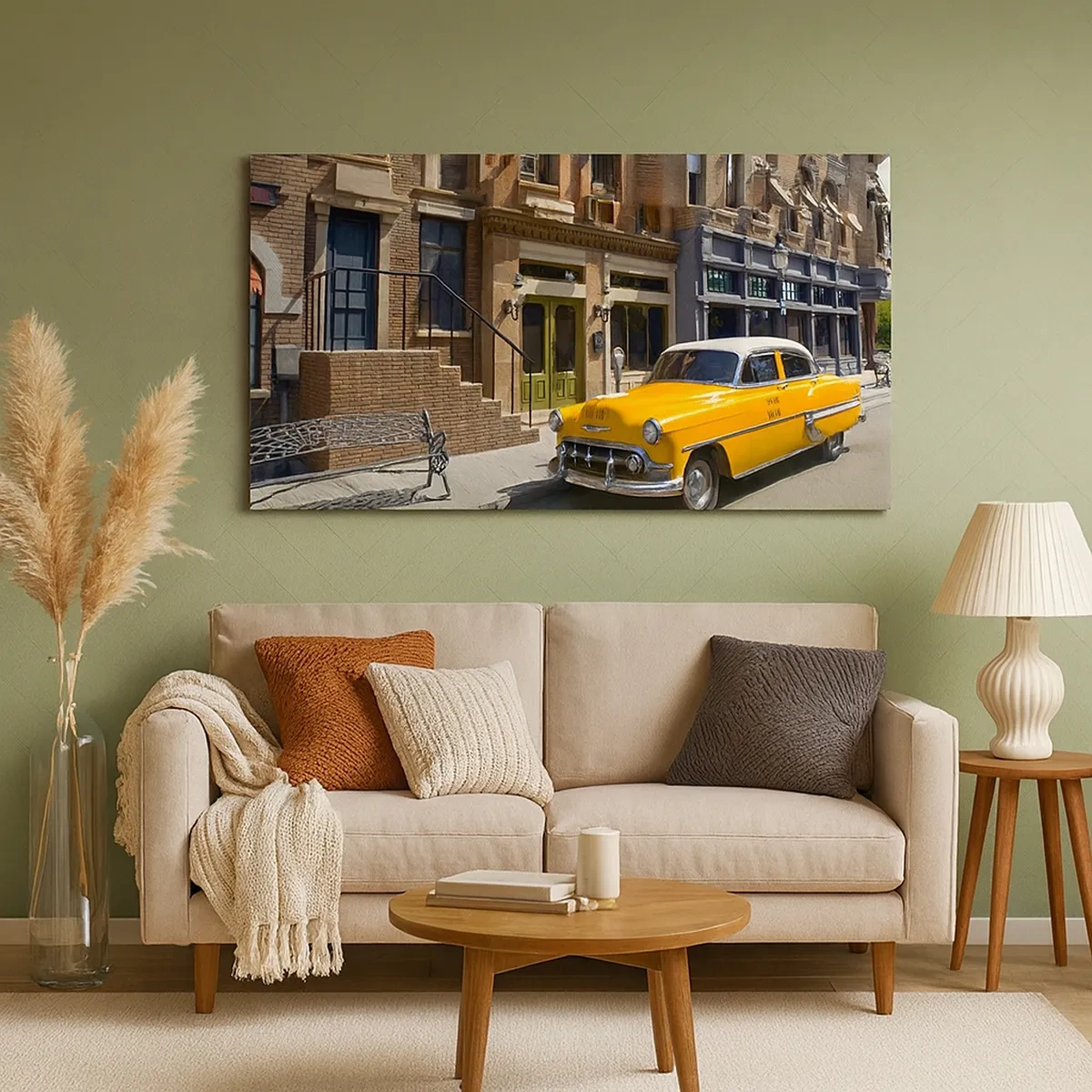 Quadro em tela - Era uma vez na América - 30x30 cm