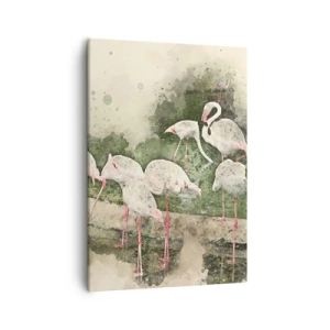 Quadro em tela - Sonho exótico - 50x70 cm