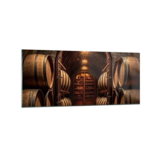 Quadro em vidro - Porão atmosférico - 120x50 cm