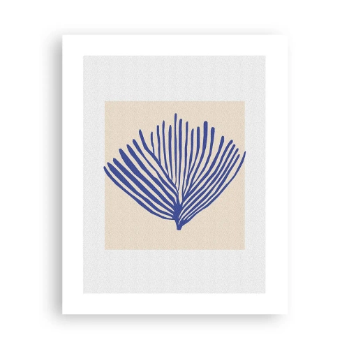 Pôster - Ventilador azul - 40x50 cm