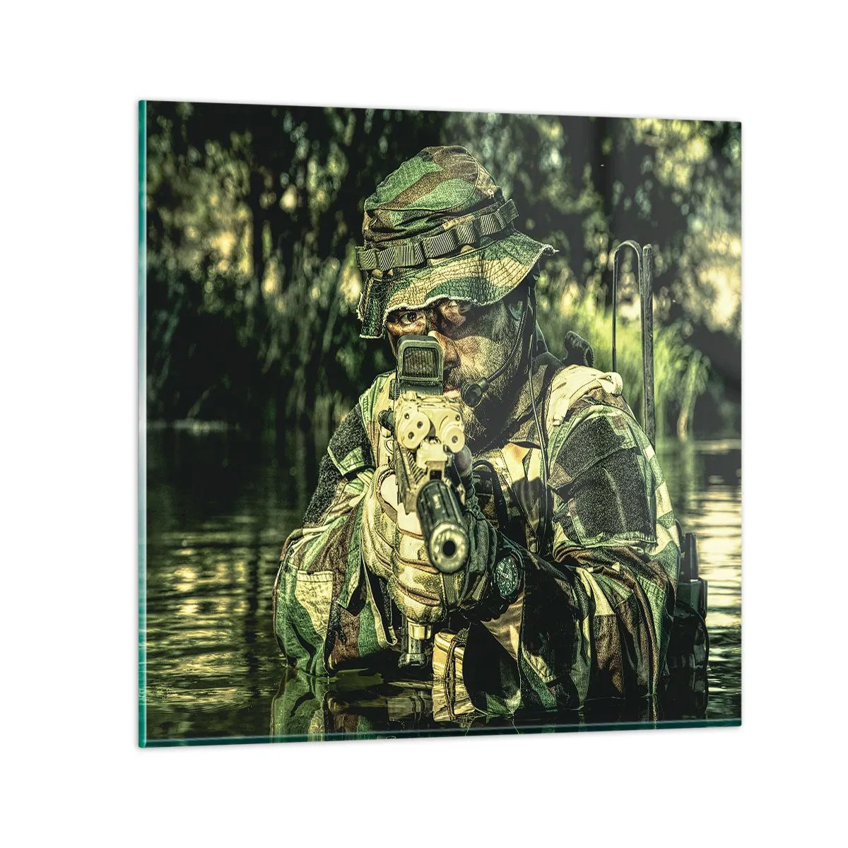 Quadro em vidro - O melhor dos melhores - 50x50 cm