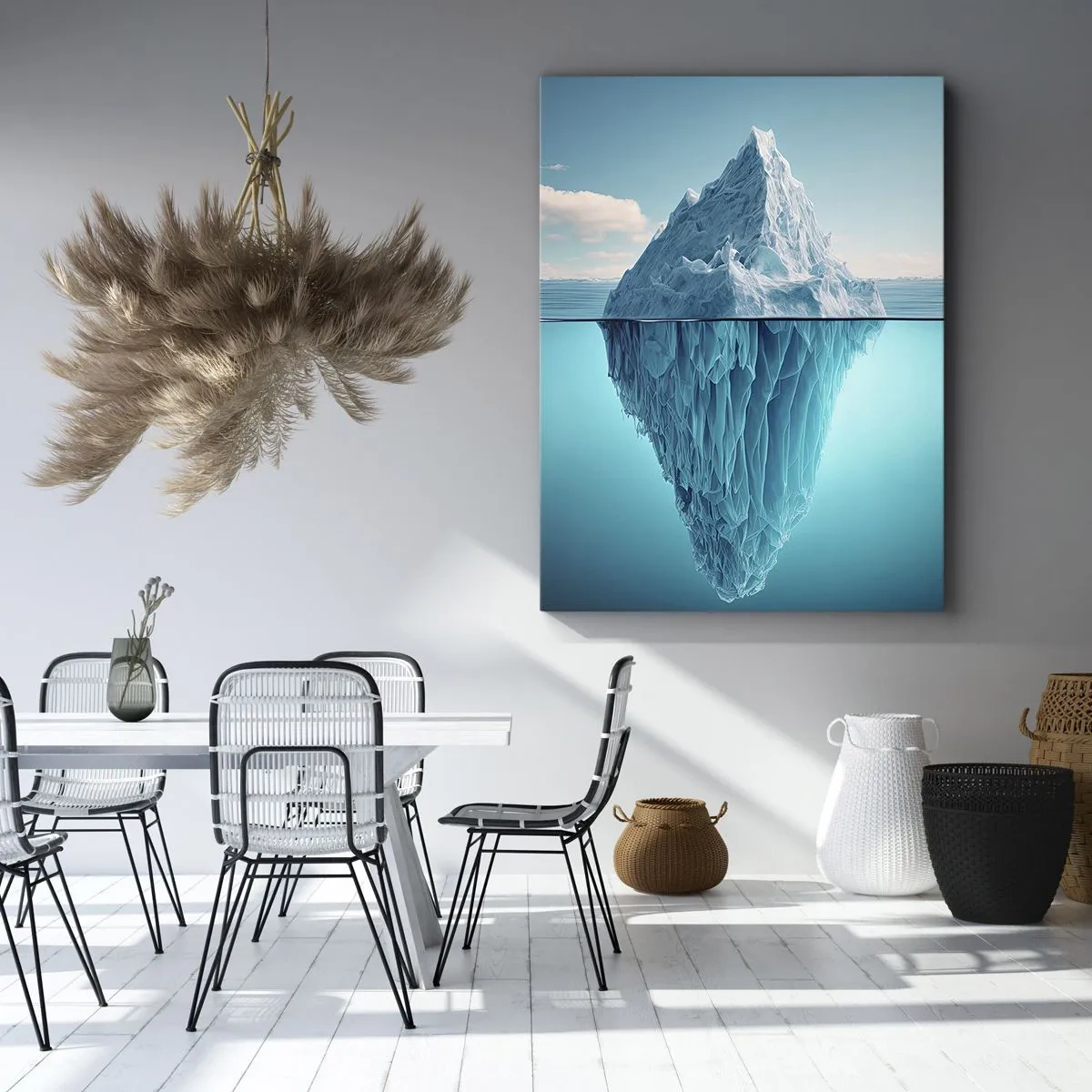 Quadro em tela - Rainha do Gelo - 50x70 cm