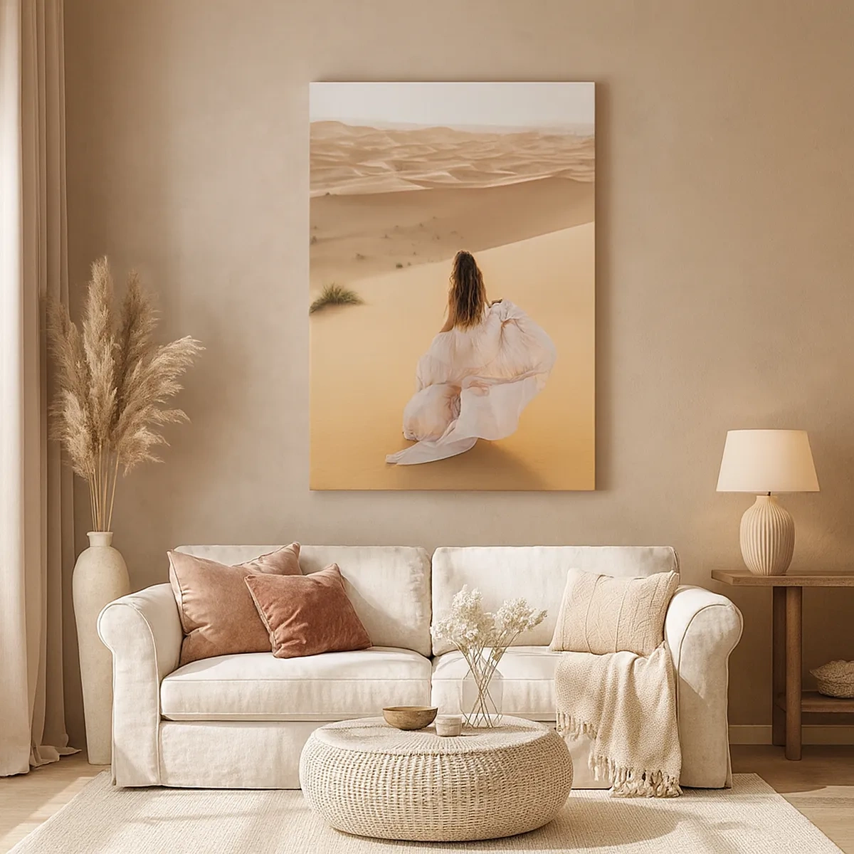 Quadro em tela - Fuga para a liberdade - 50x70 cm