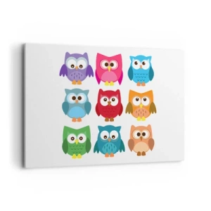 Quadro em tela - As diferenças podem ser divertidas - 120x80 cm