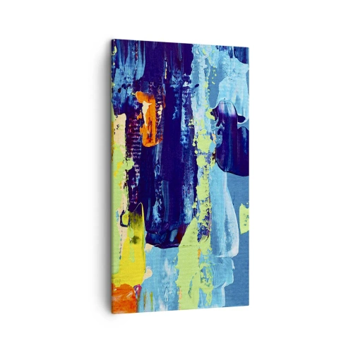 Quadro em tela - A vida é bela! - 45x80 cm