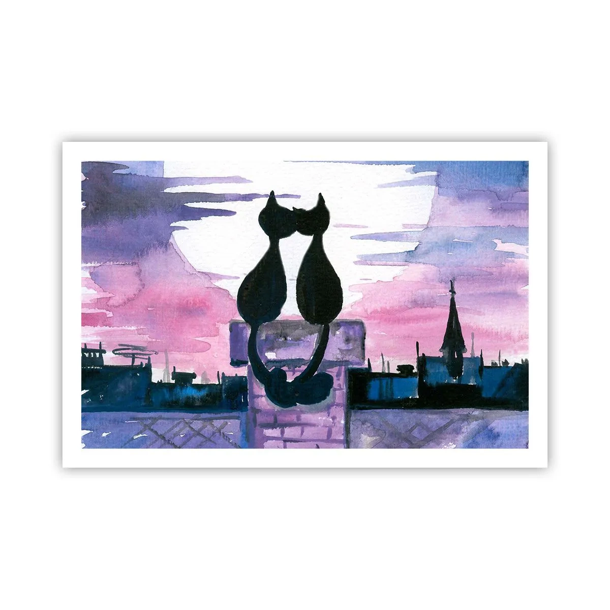 Pôster - Rendez-vous sob a lua - 91x61 cm