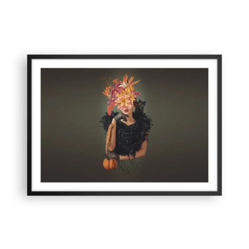 Pôster com moldura preta - O feitiço da bruxa - 70x50 cm