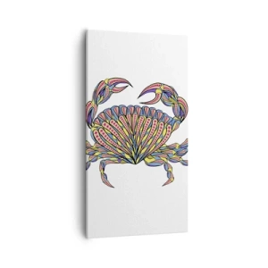 Quadro em tela - Joias do mar - 55x100 cm