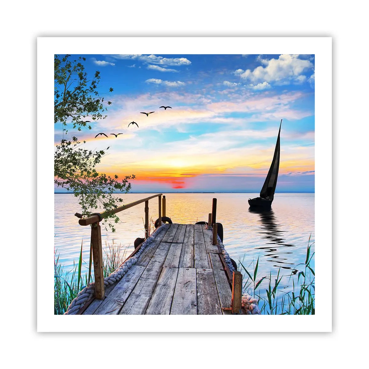 Pôster - Boa noite - 60x60 cm