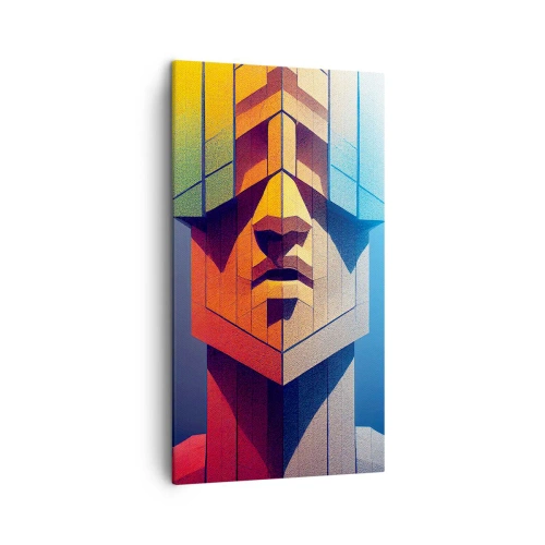 Quadro em tela - Um homem de princípios - 45x80 cm