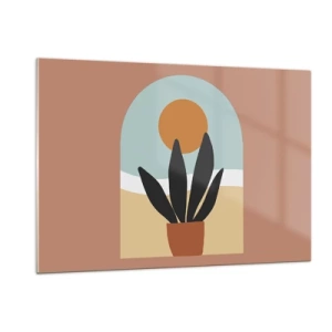 Quadro em vidro - Pequenas alegrias - 120x80 cm