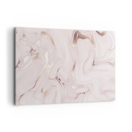 Quadro em tela - Num lenço cor-de-rosa - 100x70 cm