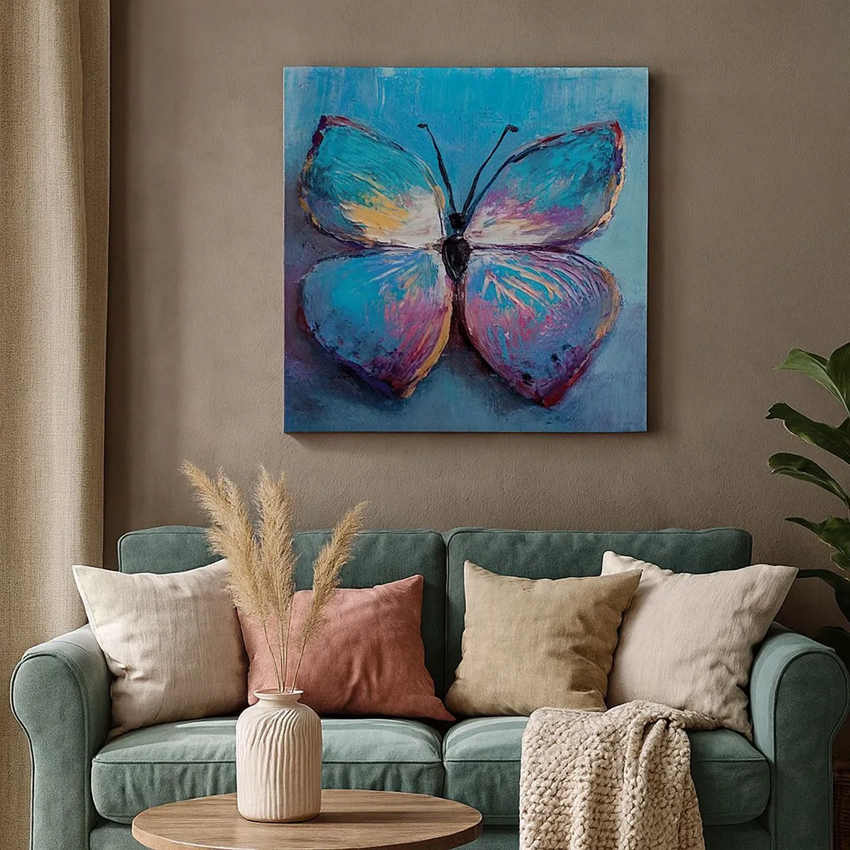 Quadro em tela - Em toda a sua glória - 30x30 cm