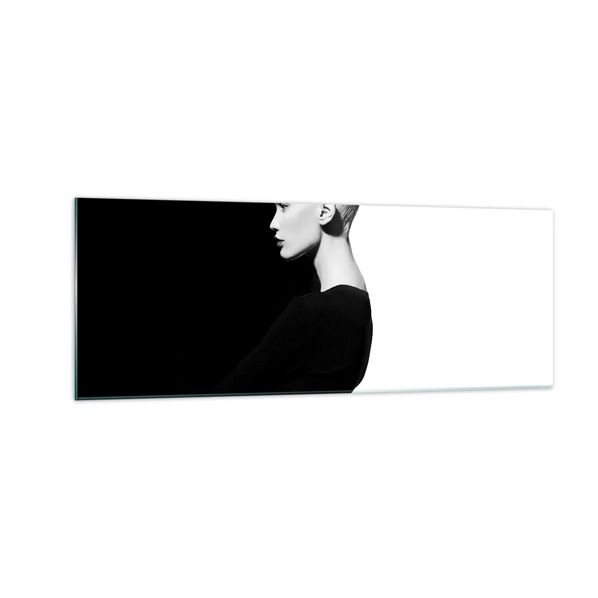 Quadro em vidro - Simplesmente mulher - 140x50 cm