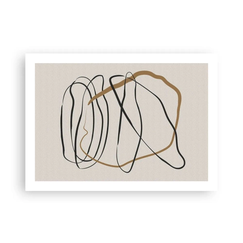 Pôster - Composição – dança em loop - 70x50 cm