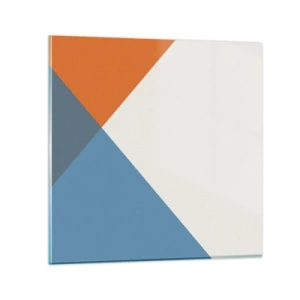 Quadro em vidro - Em termos de... - 70x70 cm