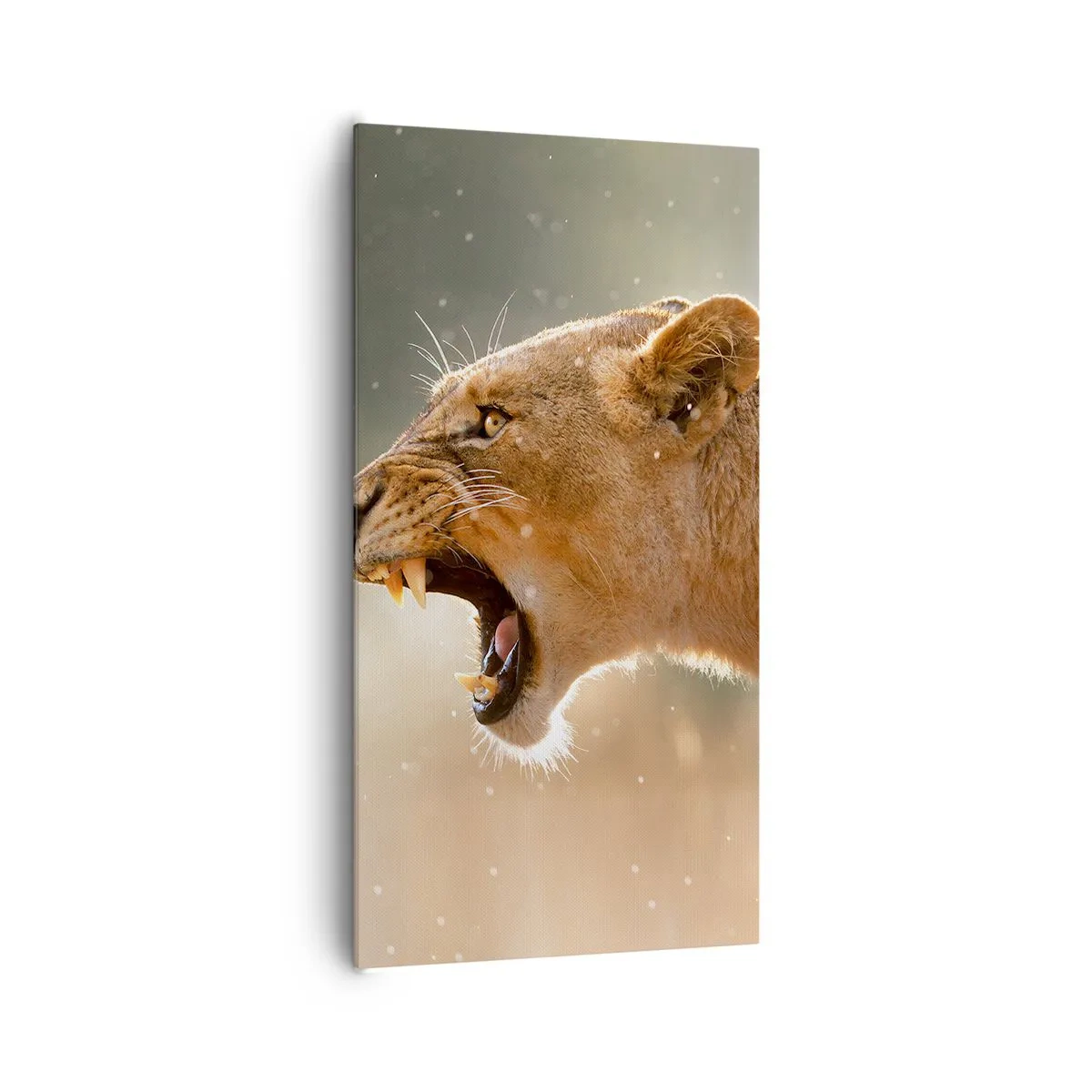 Quadro em tela - Tente não ouvir - 65x120 cm