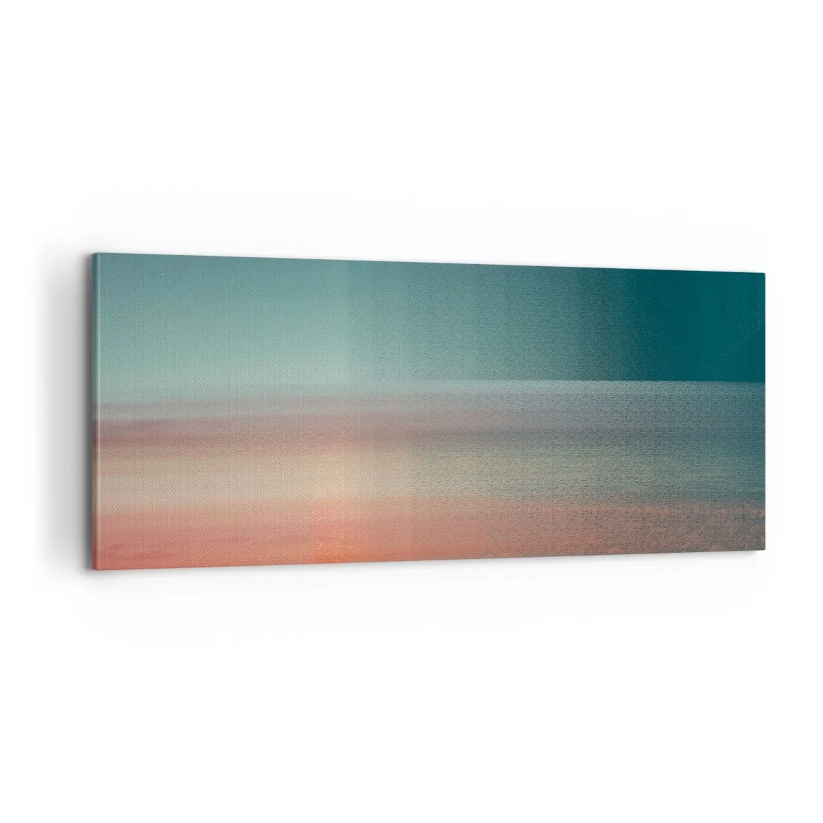 Quadro em tela - Resumo: ondas de luz - 100x40 cm