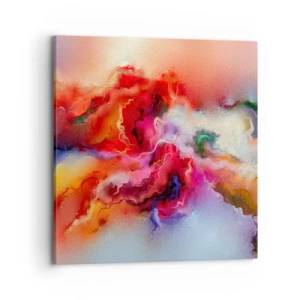 Quadro em tela - Como capturar os sonhos - fumo - 70x70 cm