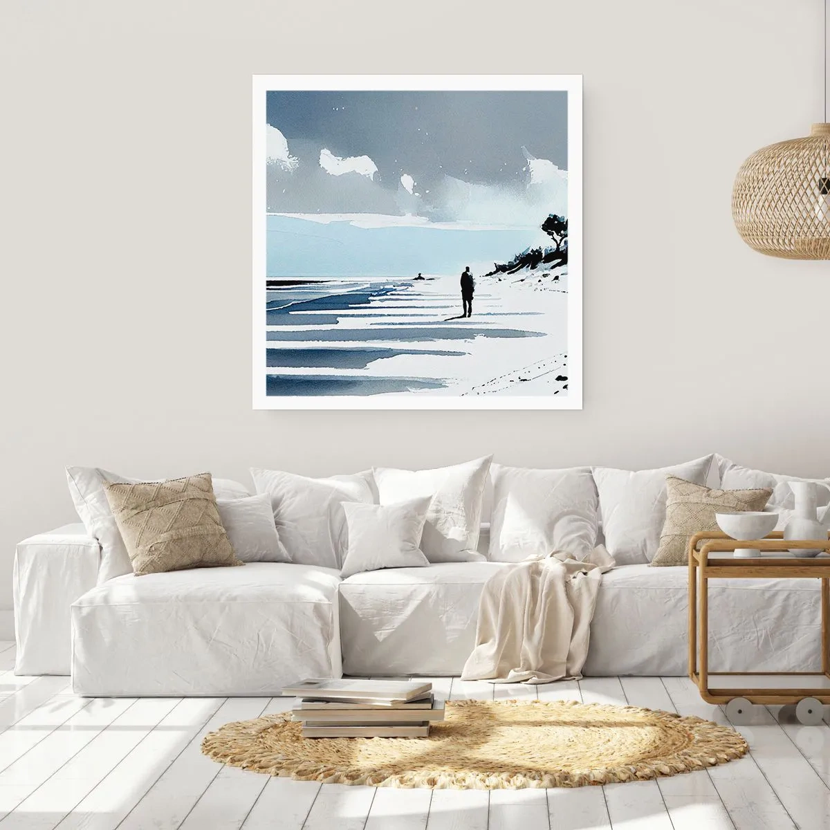 Pôster - Sozinho - 50x50 cm