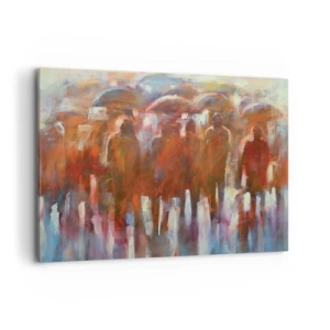 Quadro em tela - Iguais na chuva e no nevoeiro - 120x80 cm