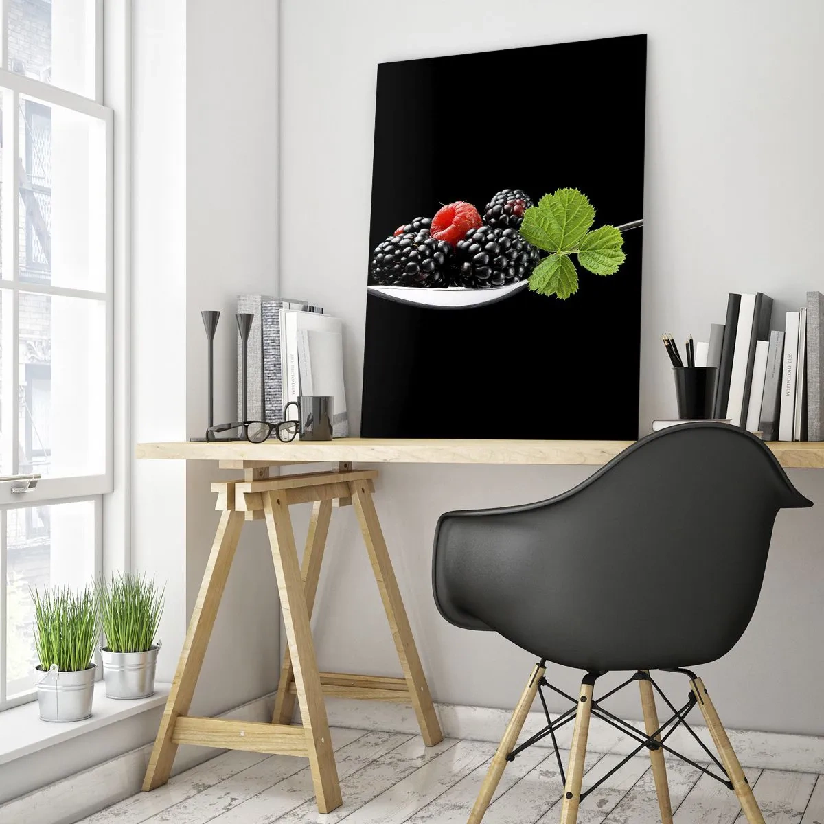 Quadro em vidro - Sabor do frescor - 50x70 cm