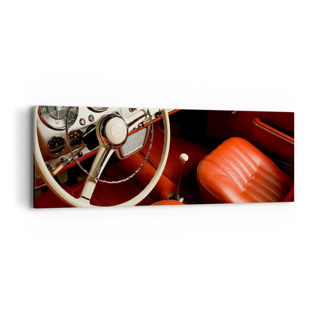 Quadro em tela - Luxo vintage - 90x30 cm