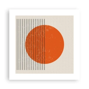 Pôster - Sempre sol - 40x40 cm