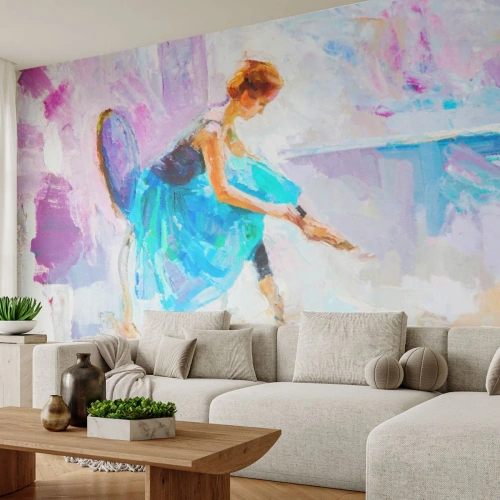Papel de Parede Premium Sand - Graça inefável, charme sutil - Bailarina, Dança, Balé - 450x315 cm