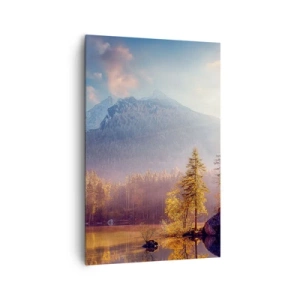 Quadro em tela - Nas montanhas e vales - 80x120 cm