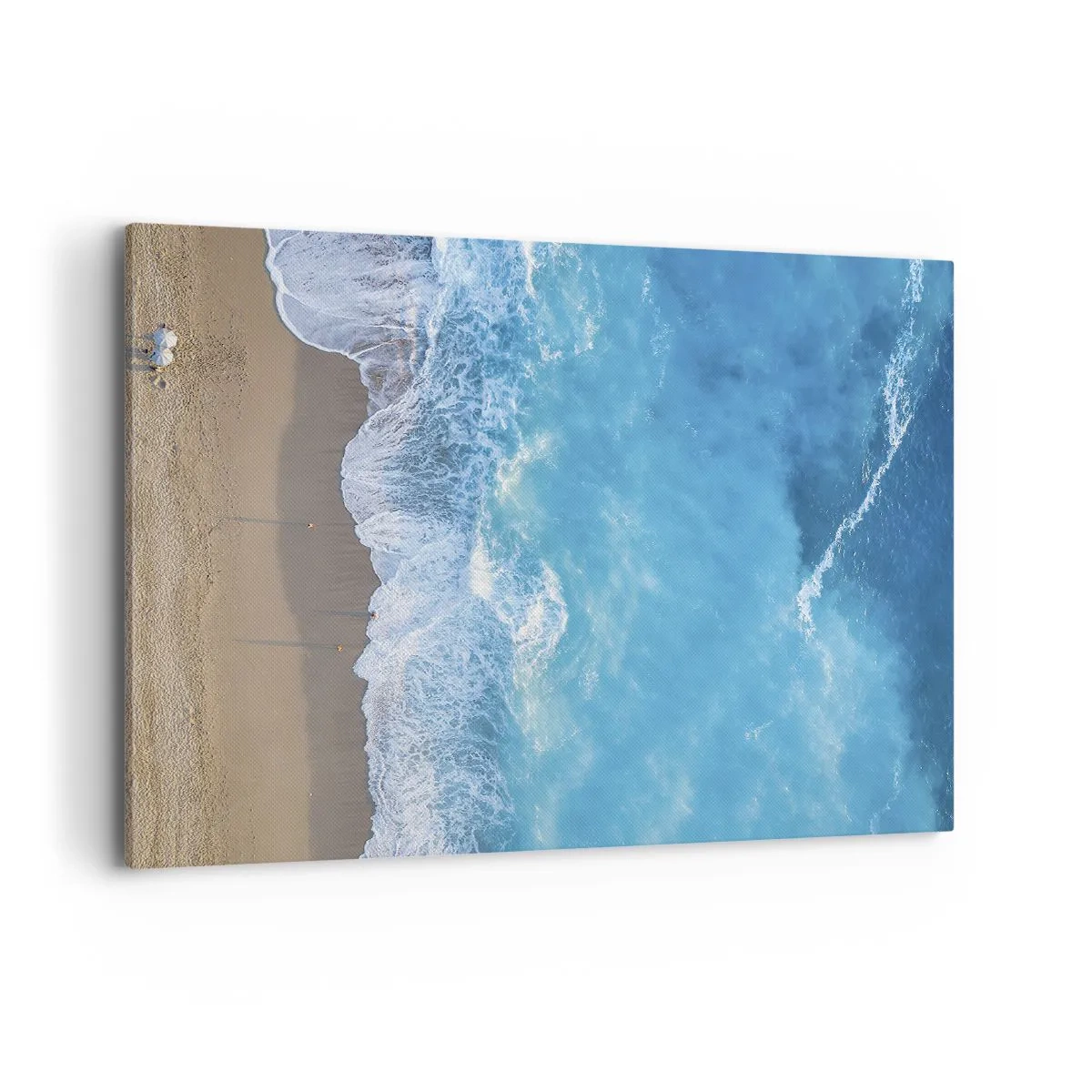 Quadro em tela - O poder do azul - 100x70 cm