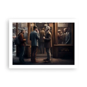 Pôster - Boa hora do dia - 70x50 cm